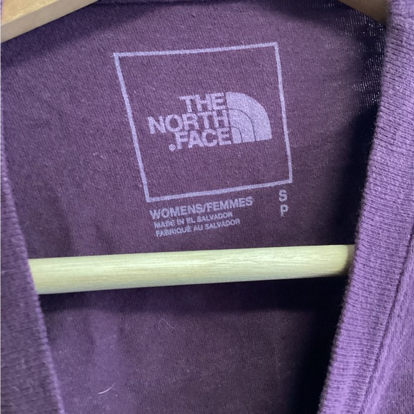 The North Face Women's Dark Purple Tee - Picture 2 of 6